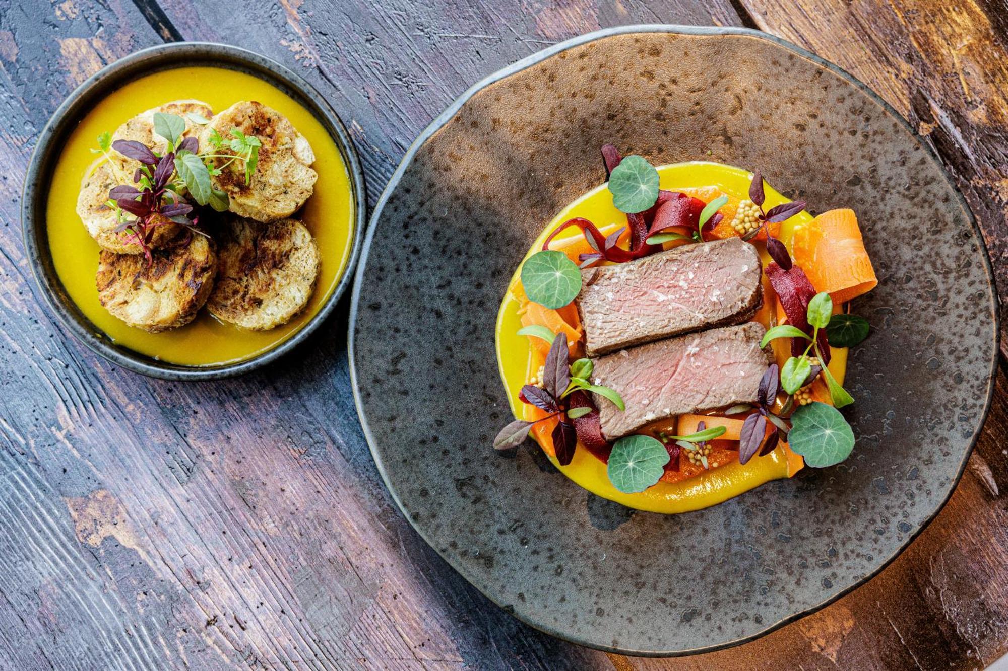 Minaro Hotel Tokaj Mgallery - Adult Only Exterior foto A modern British dish of beef and butternut squash